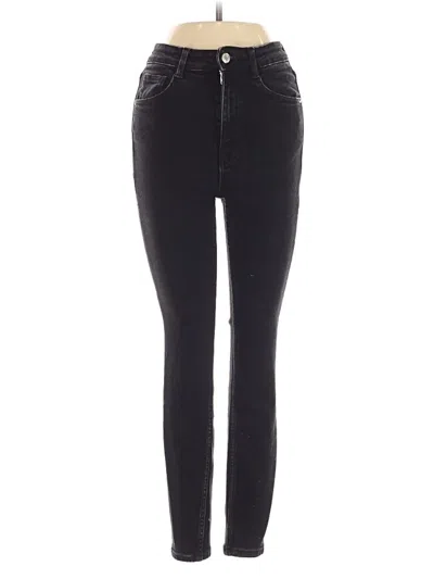 Pre-owned Zara Jeggings In Black