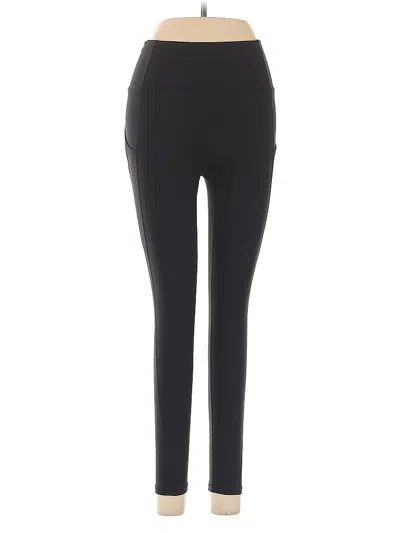 Pre-owned Zara Jeggings In Black