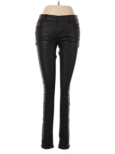 Pre-owned Zara Jeggings In Black