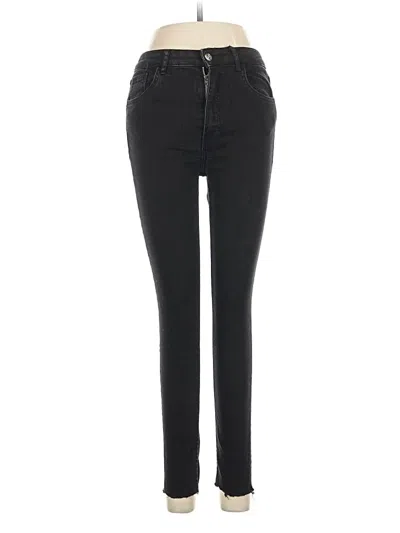 Pre-owned Zara Jeggings In Black