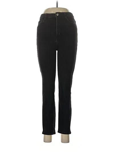 Pre-owned Zara Jeggings In Black