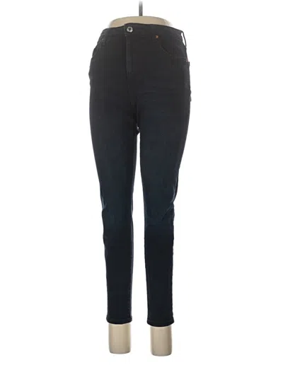 Pre-owned Zara Jeggings In Black