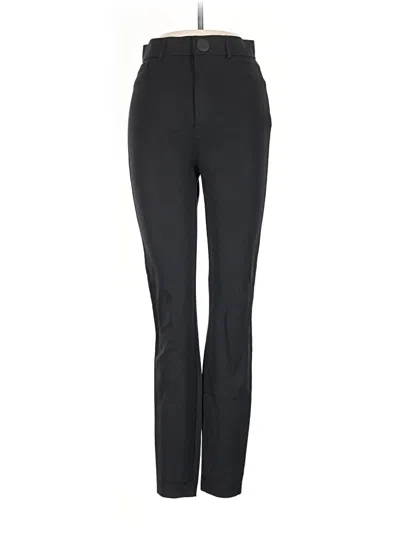 Pre-owned Zara Jeggings In Black