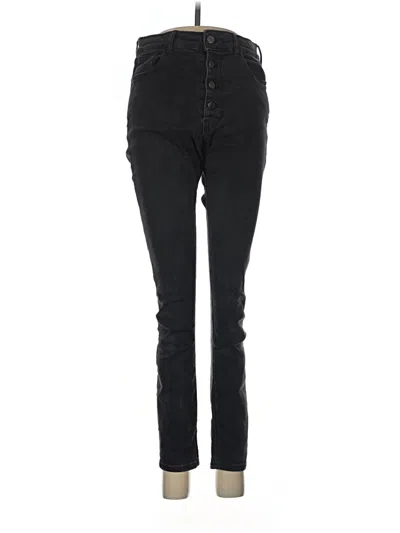 Pre-owned Zara Jeggings In Black