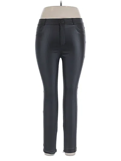 Pre-owned Zara Jeggings In Black