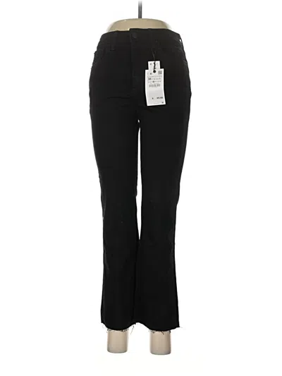 Pre-owned Zara Jeggings In Black