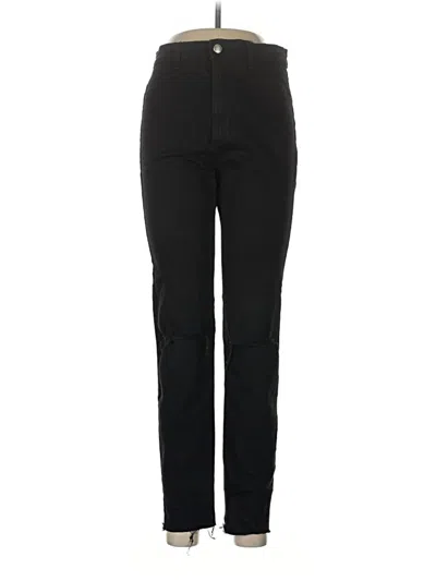 Pre-owned Zara Jeggings In Black