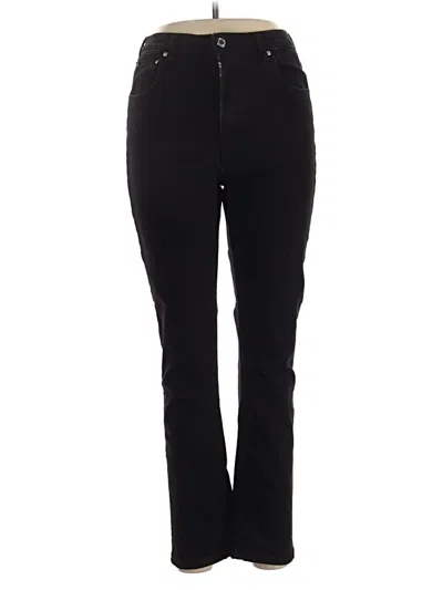 Pre-owned Zara Jeggings In Black