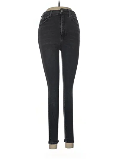 Pre-owned Zara Jeggings In Black