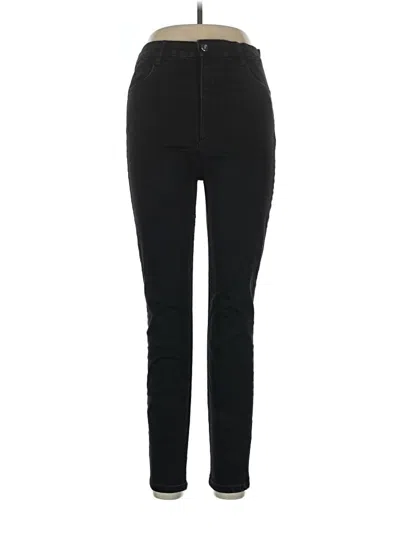 Pre-owned Zara Jeggings In Black