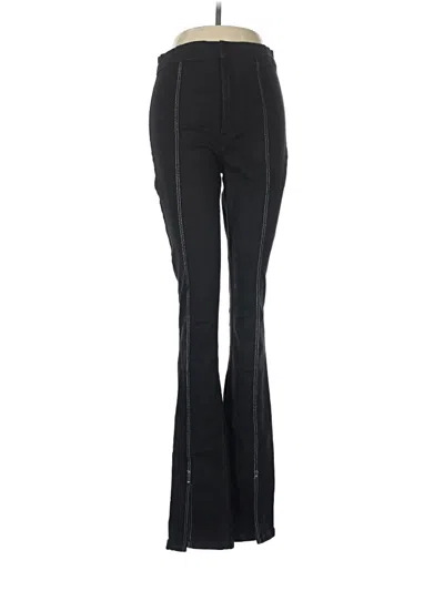 Pre-owned Zara Jeggings In Black