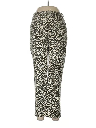 Pre-owned Zara Jeggings In Gold