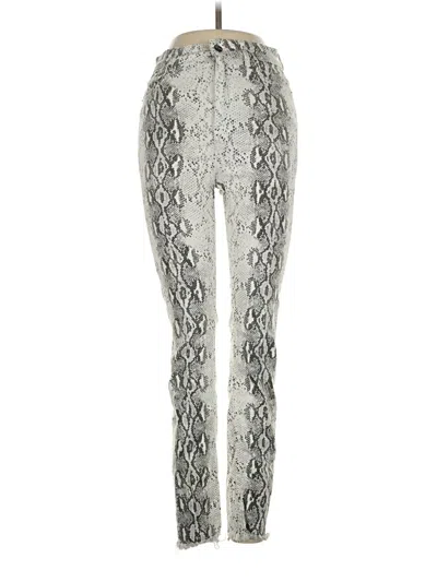 Pre-owned Zara Jeggings In Gray