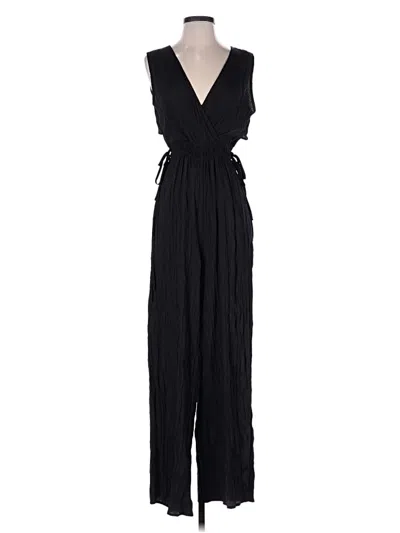 Pre-owned Zara Jumpsuit In Black