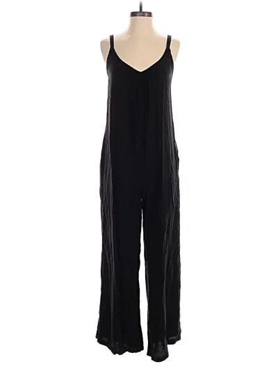 Pre-owned Zara Jumpsuit In Black