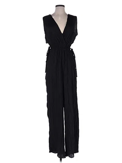 Pre-owned Zara Jumpsuit In Black