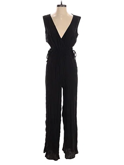 Pre-owned Zara Jumpsuit In Black