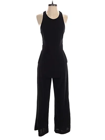 Pre-owned Zara Jumpsuit In Black