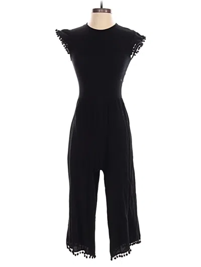 Pre-owned Zara Jumpsuit In Black