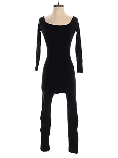 Pre-owned Zara Jumpsuit In Black