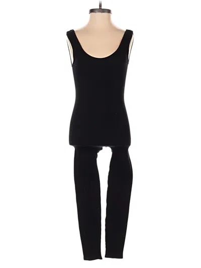Pre-owned Zara Jumpsuit In Black