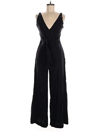 Pre-owned Zara Jumpsuit In Black