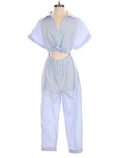 Pre-owned Zara Jumpsuit In Blue
