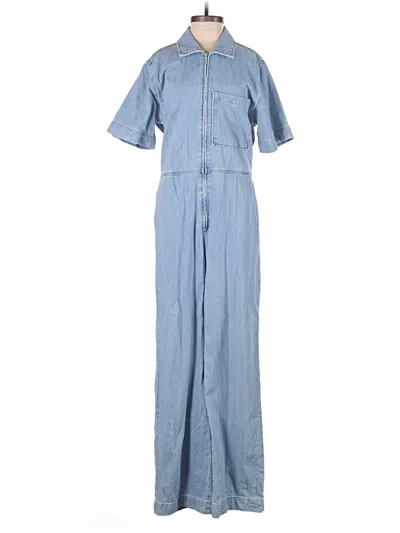 Pre-owned Zara Jumpsuit In Blue