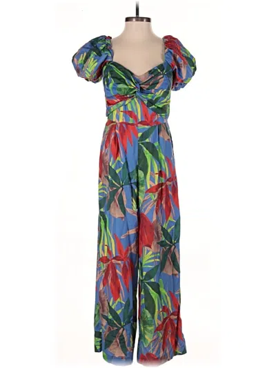 Pre-owned Zara Jumpsuit In Blue