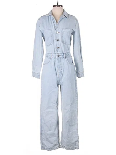 Pre-owned Zara Jumpsuit In Blue