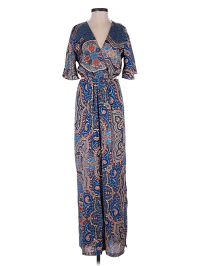 Pre-owned Zara Jumpsuit In Blue