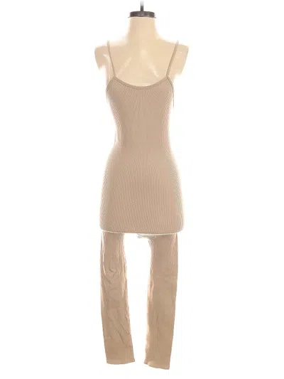 Pre-owned Zara Jumpsuit In Brown