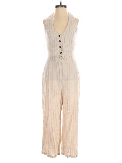 Pre-owned Zara Jumpsuit In Brown