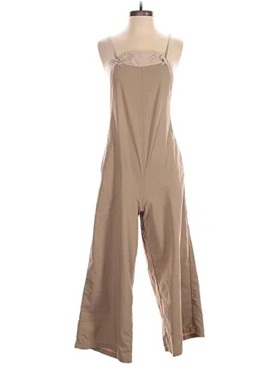 Pre-owned Zara Jumpsuit In Brown