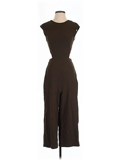 Pre-owned Zara Jumpsuit In Brown
