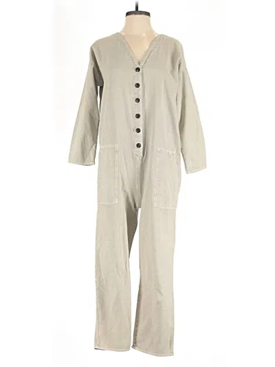 Pre-owned Zara Jumpsuit In Gray
