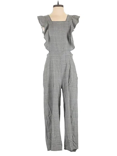 Pre-owned Zara Jumpsuit In Gray