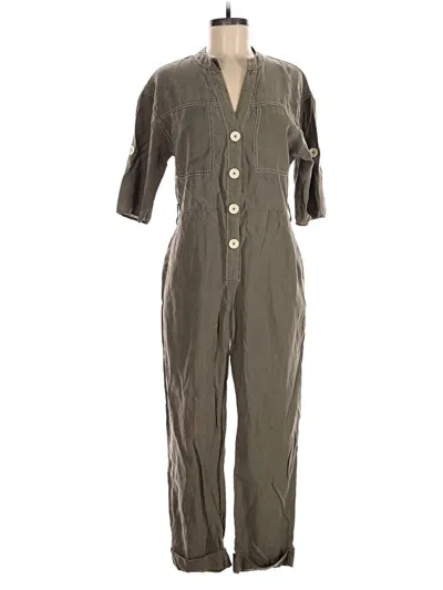 Pre-owned Zara Jumpsuit In Gray
