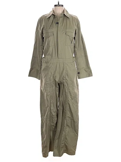 Pre-owned Zara Jumpsuit In Green