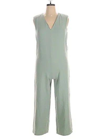 Pre-owned Zara Jumpsuit In Green