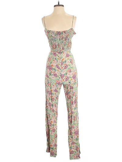 Pre-owned Zara Jumpsuit In Green