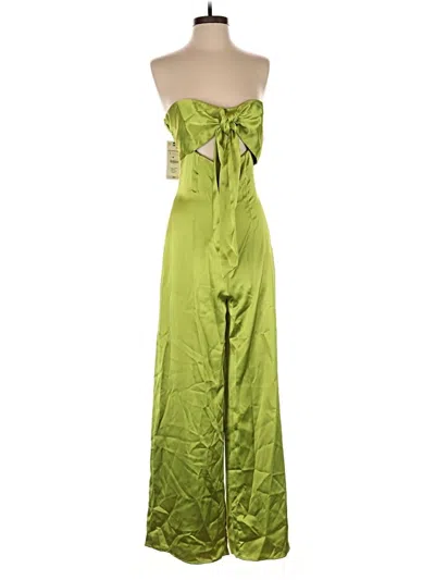 Pre-owned Zara Jumpsuit In Green
