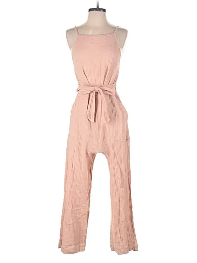 Pre-owned Zara Jumpsuit In Pink