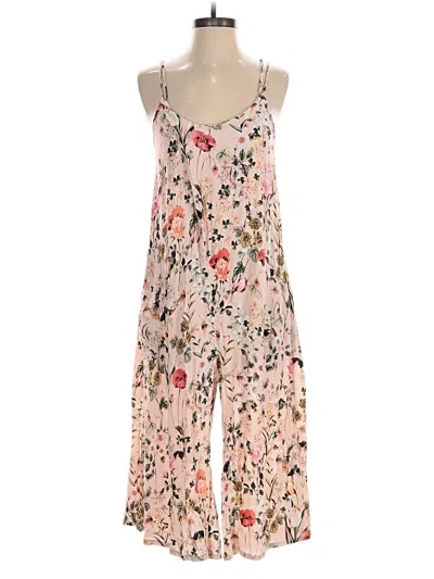 Pre-owned Zara Jumpsuit In Pink