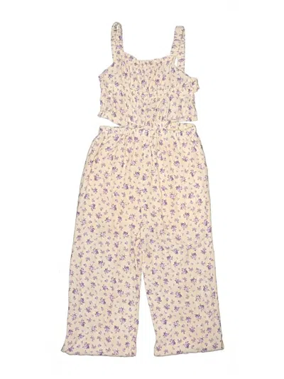 Pre-owned Zara Kids' Jumpsuit In Purple