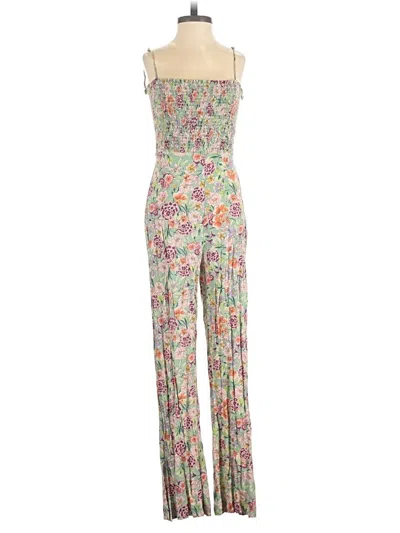 Pre-owned Zara Jumpsuit In Silver