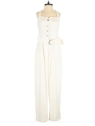 Pre-owned Zara Jumpsuit In White