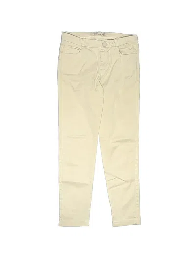 Pre-owned Zara Kids' Khaki Pant In Brown