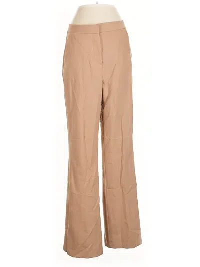Pre-owned Zara Khaki Pant In Brown