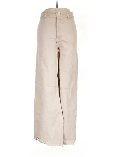 Pre-owned Zara Khaki Pant In Brown